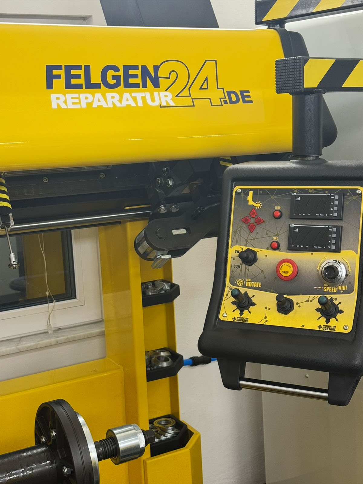 Felgenreparatur Berlin Drehmaschine